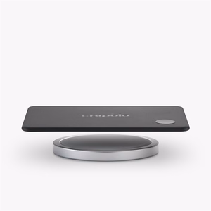 Chipolo CARD – Langaton, ladattava ja ohut Bluetooth-paikannin iOS- ja Android-laitteille, hiilenharmaa