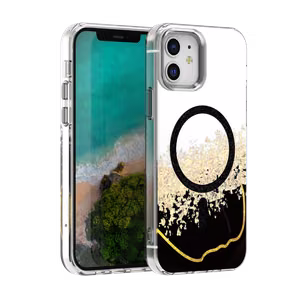 Epoxy Mag suojakuori iPhone 12 / 12 Pro 6,1" musta