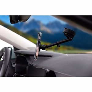 Magneettinen autopuhelinteline MagSafe-yhteensopiva Forcell F-Grip PrecisionX tuulilasi / kojelauta / ilmaventtiili musta
