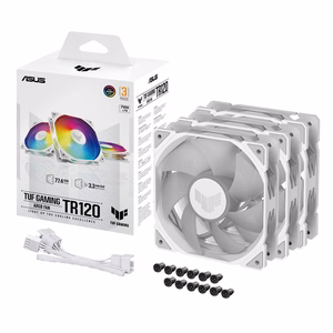 ASUS TUF Gaming TR120 ARGB valkoinen 3IN1 tuuletin (90DA0093-B09020)
