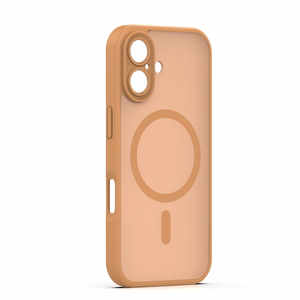 Mag Matt case for iPhone 16 6,1" brown camera protection