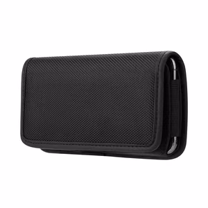 Vaakasuuntainen yleinen suojakuori OXFORD malli 4 iPhone 13 PRO MAX / Samsung S21 Ultra / Xiaomi 12 Ultra:lle musta