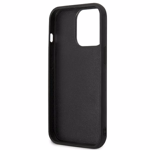 Karl Lagerfeld KLHCP13L3DRKCK iPhone 13 Pro / 13 6.1" musta/musta kovakotelo Karl&Choupette Ikonik 3D