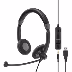 EPOS Sennheiser IMPACT SC 75 USB MS Langalliset Kuulokkeet USB-A Musta