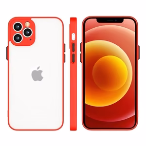 Milky Case Silicone Flexible Translucent Case for Xiaomi Redmi 9T Red