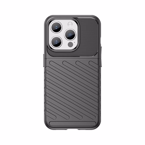 Panssaroitu iPhone 15 Pro Thunder Suojakuori - musta