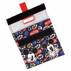 Mickey Mouse uudelleenkäytettävä välipalapussi
