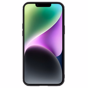 Nillkin CamShield Nahka S Kotelo iPhone 14 kotelo suojus kameran kansi musta