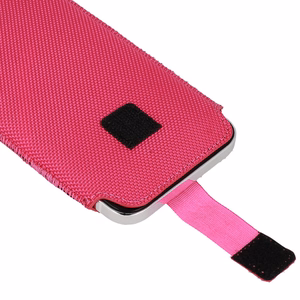 HIT Pouch Case (Size XL) for Iphone 15/15 Pro/Iphone 16/16 Pro/Samsung S24/S24 Plus/S25/S25 Plus/A53/A55 5G design 2 pink