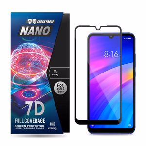 Crong 7D Nano Flexible Glass 9H hybrid screen protector for Xiaomi Redmi 7