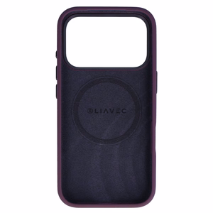 Liavec Silky -suojakuori metallisella kamerakehyksellä mallille iPhone 18 Pro Max/17 Pro Max, violetti