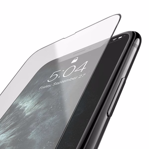 Karkaistu lasi iPhone X / XS / 11 PRO:lle Hoco HD 5D Guardian shield 10 kpl G14 musta