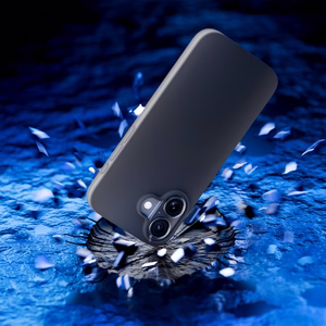 3mk Hardy Silicone MagCase Suojakuori iPhone 16 Plus:lle - harmaa