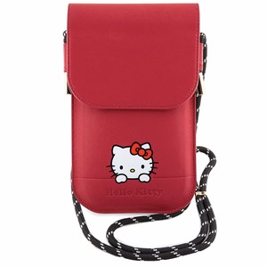 Hello Kitty Leather Daydreaming olkalaukku – vaaleanpunainen