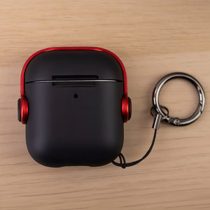 Suojakuori AirPods / AirPods 2 -kuulokkeille punainen