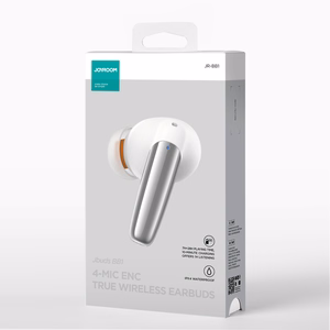 Joyroom Jbuds Series JR-BB1 TWS langattomat in-ear-kuulokkeet - valkoinen