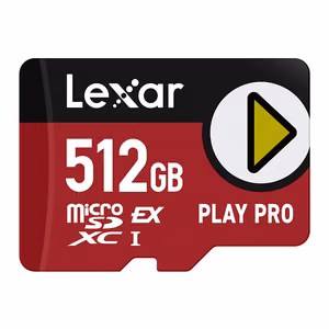 Lexar PLAY Pro microSD Express 7.1 512 GB -muistikortti
