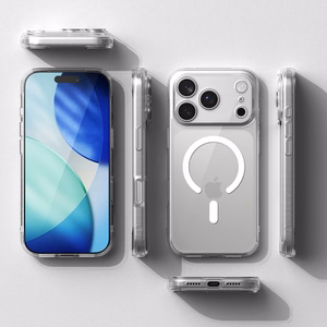 Ringke Fusion Magnetic MagSafe Suojakuori iPhone 17 Pro:lle - Kirkas