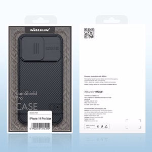 Nillkin CamShield Pro Case iPhone 14 Pro Max panssaroitu kansi kameran suojus sininen
