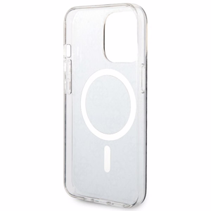 Guess GUHMP13LH4STK iPhone 13 Pro / 13 6.1" musta/musta hardcase 4G MagSafe