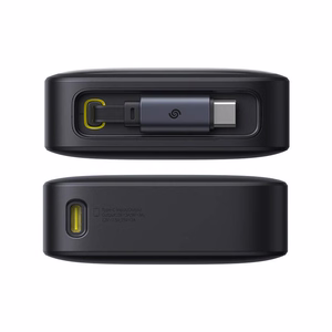 Powerbank Baseus OS Free2Pull 10000mAh 30W +kaapeli (musta)