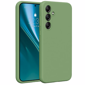 Etteri silikonikuori Samsung Galaxy A35 5G - vaaleanvihreä