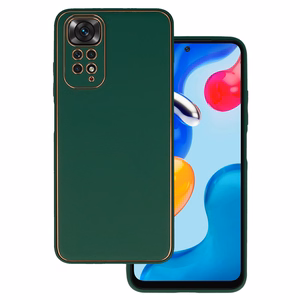 TEL PROTECT Luxury Case for Xiaomi Redmi Note 11 Pro/Note 11 Pro 5G Dark green