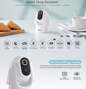 Mini 4 megapikselin HD PTZ-verkkokamera zoomilla Wi-Fi H4C