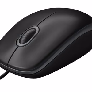 LOGI B100 optical Mouse Black USB OEM