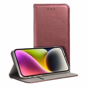 Puhelimen suojakuori Smart Magnetic Xiaomi Redmi 13 4G / Redmi 13 5G / Poco M6 4G punainen