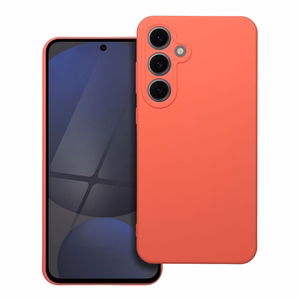 Silikoninen suojakuori Samsung S24 FE persikka