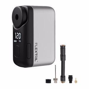 Flextail Tiny Bike Pump Pro kannettava polkupyöräpumppu (harmaa)