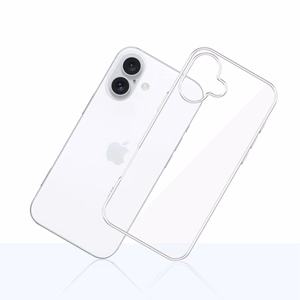 3mk Clear Case Eco Suojakuori Apple iPhone 16 Plus:lle - läpinäkyvä