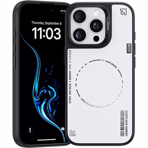 Benks Dynamic Minimalist suojakuori iPhone 16 Pro Max:lle valkoinen