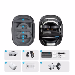 BoboVR C3 Carrying Case for Meta Quest 3 and 3S - Gray