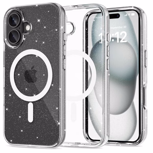 Tech-Protect FlexAir Hybrid MagSafe Suojakuori iPhone 16:lle - läpinäkyvä