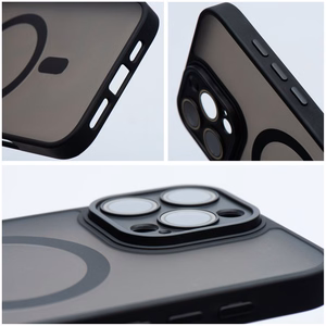 Suojakuori iPhone 13 PRO:lle Variete Mag Cover MagSafe-yhteensopiva musta