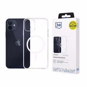 3mk Clear MagCase Apple iPhone 12/12 Prolle - läpinäkyvä