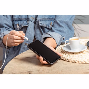 FORCELL F-ENERGY C901 USB-C - Lightning MFi -kaapeli PD 3A 30W 1 m valkoinen