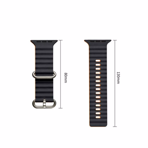 Tech-Protect IconBand Pro -ranneke Apple Watch 4/5/6/7/8/9/SE/Ultra 1/2 42/44/45/49 mm oranssi-musta