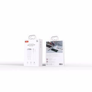XO seinälaturi CE19 QC 18W 1x USB valkoinen + microUSB-kaapeli