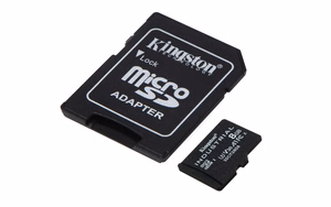 Kingston Technology 8GB microSDHC Industrial C10 A1 pSLC kortti + SD-sovitin