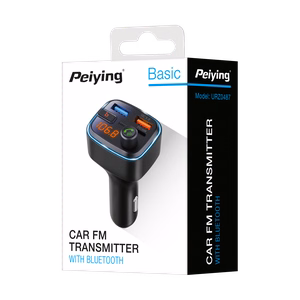 Auton FM-lähetin, Bluetooth, 2 USB-porttia ja USB-C