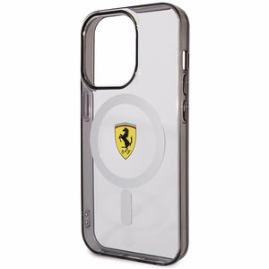 Ferrari FEHMP14XURKT iPhone 14 Pro Max 6.7" kirkas/läpinäkyvä hardcase Outline Magsafe