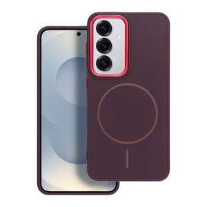 Suojakuori Samsung A37 Frame Mag Cover MagSafe-yhteensopiva violetti