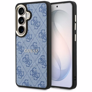 Guess suojakuori 4G Embossed Ring MagSafe Samsung Galaxy S26:lle sininen