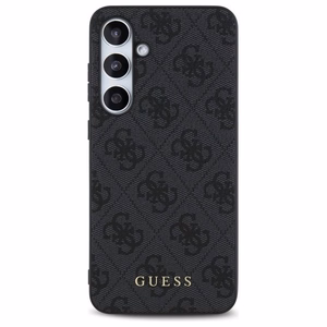GUESS suojakuori SAMSUNG S24 FE GUHCS24FEG4GFGR (HC PU 4G Metal Logo) harmaa