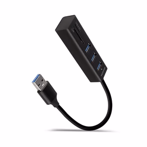 Axagon USB 3.2 3-Port SD/MicroSD Hub 0.2m HMA-CR3A