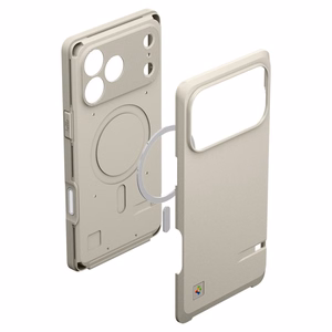 Spigen Classic LS MagSafe -suojakuori iPhone 17 Pro:lle - beige