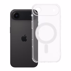 Suojakuori iPhone 17 AIR:lle Clear Mag Cover (STR / CAMERA PROTECTION) yhteensopiva MagSafen kanssa läpinäkyvä